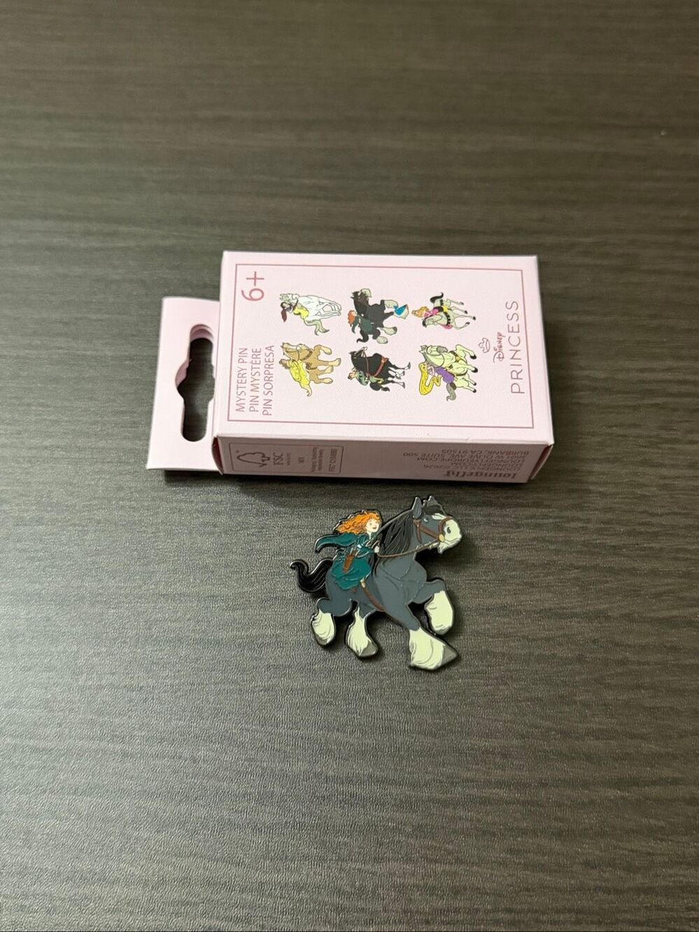 Loungefly Disney Princess Horse Blind Box Enamel Pin - Merida